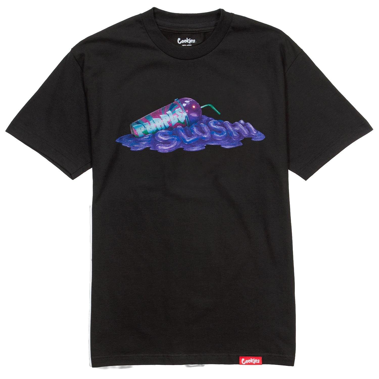 Cookies Men's Purple Slushi Tee - Black