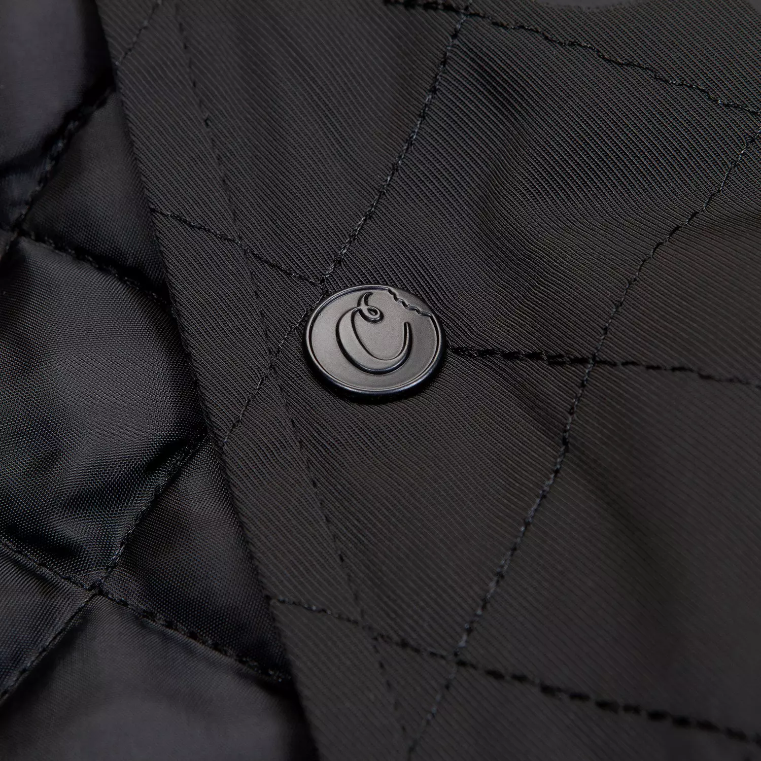 Cookies Men's Highway Quilted Coaches Jacket - BLACK