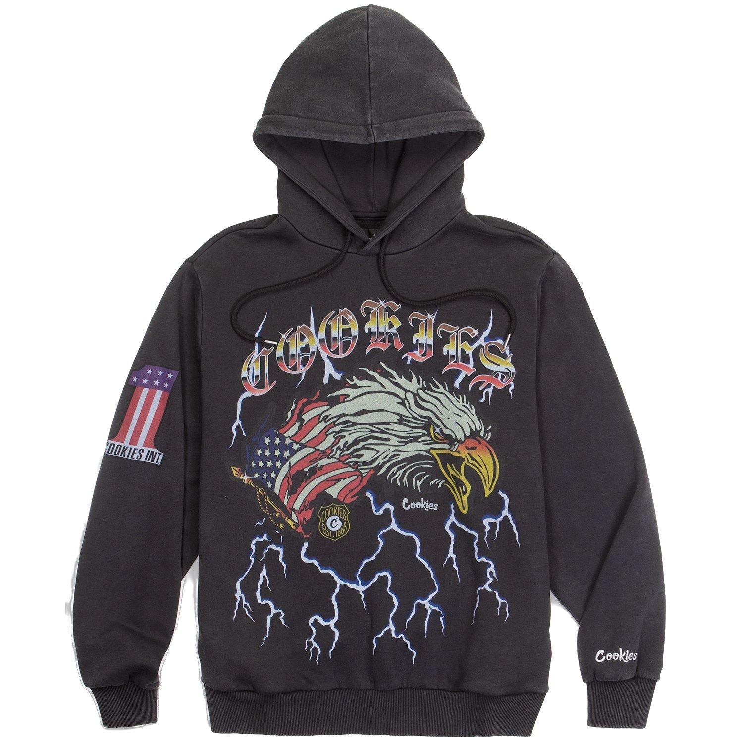 Highway Fleece Hoodie Men's Black Pullover | Hibbett