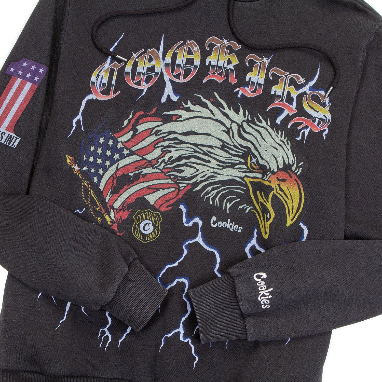 Cookies Men's Highway Fleece Hoodie - Black - BLACK Thumbnail View 3