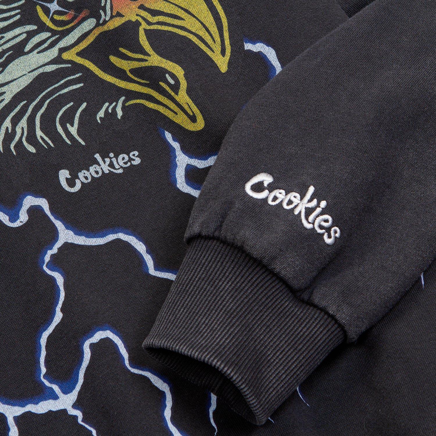 Cookies Men's Highway Fleece Hoodie - Black - BLACK Thumbnail View 4