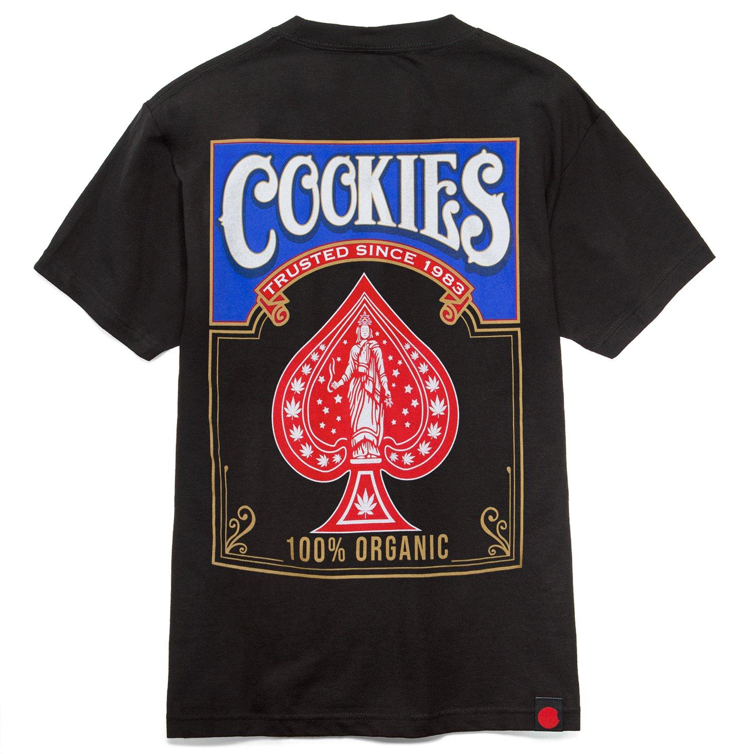Cookies Deck Men's Black Tee