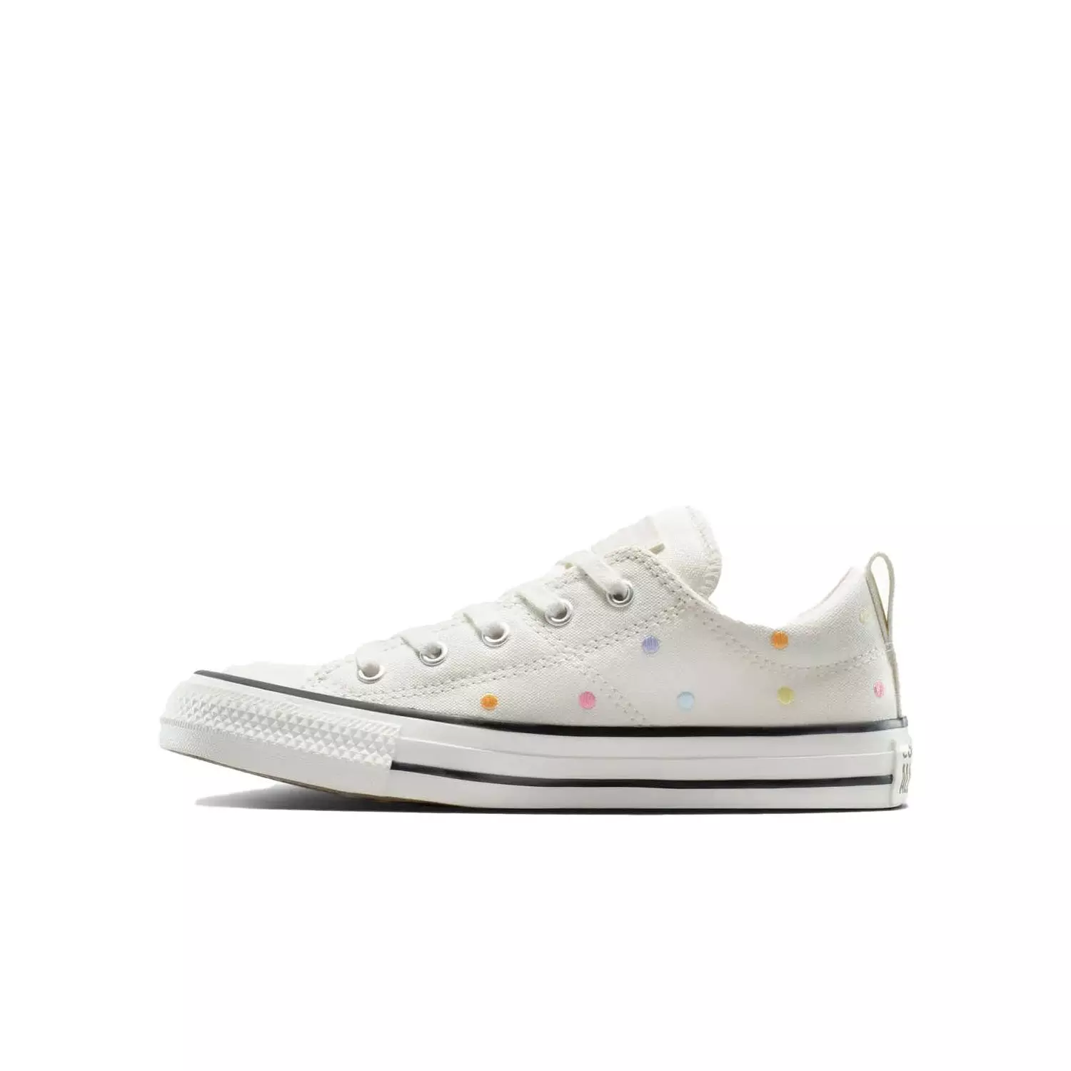 Converse Chuck Taylor All Star Madison "Polka Dots" Grade School Girls' Shoe - WHITE/MULTI