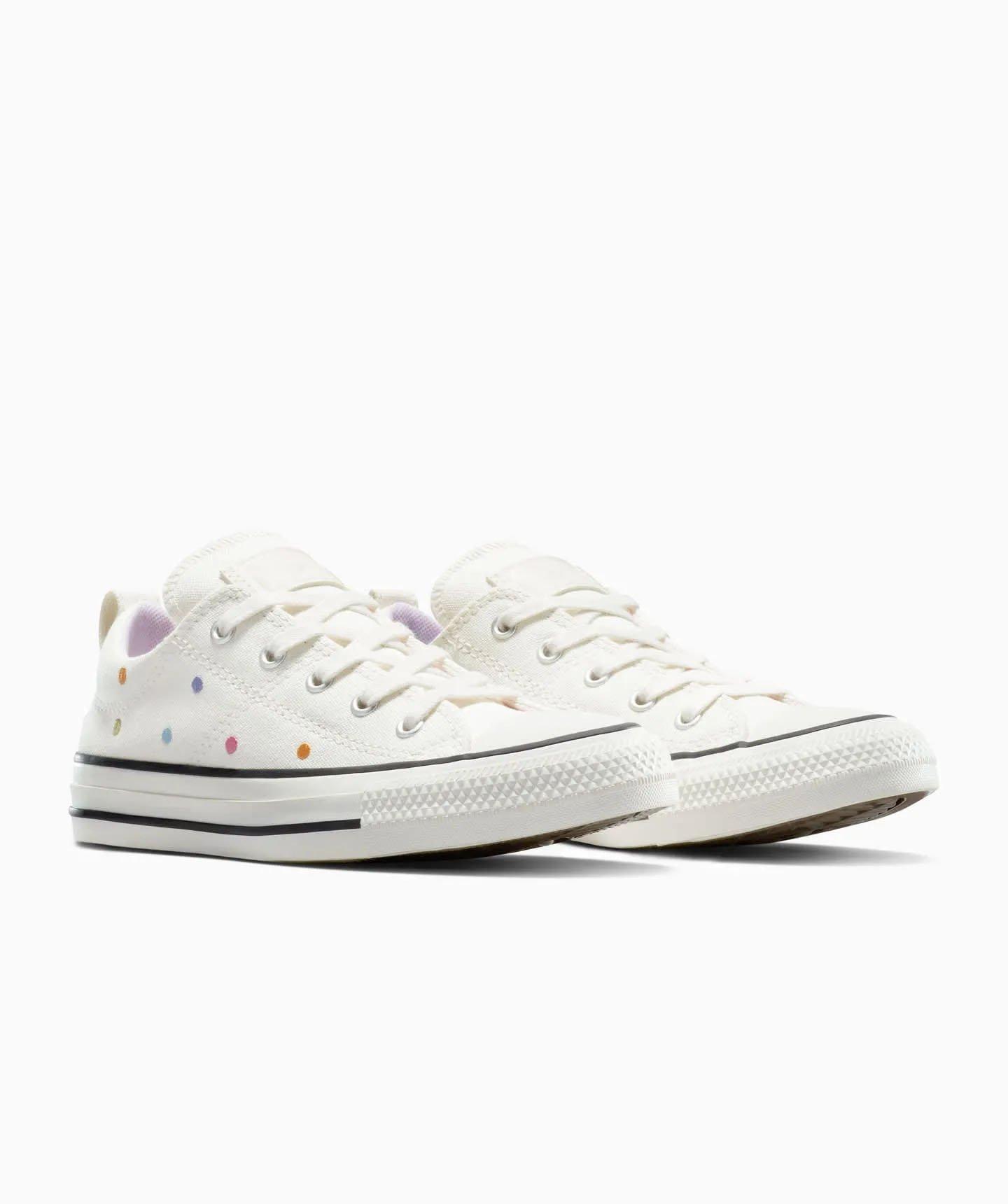 Converse Chuck Taylor All Star Madison Grade School Girls' "Polka Dots" Shoe