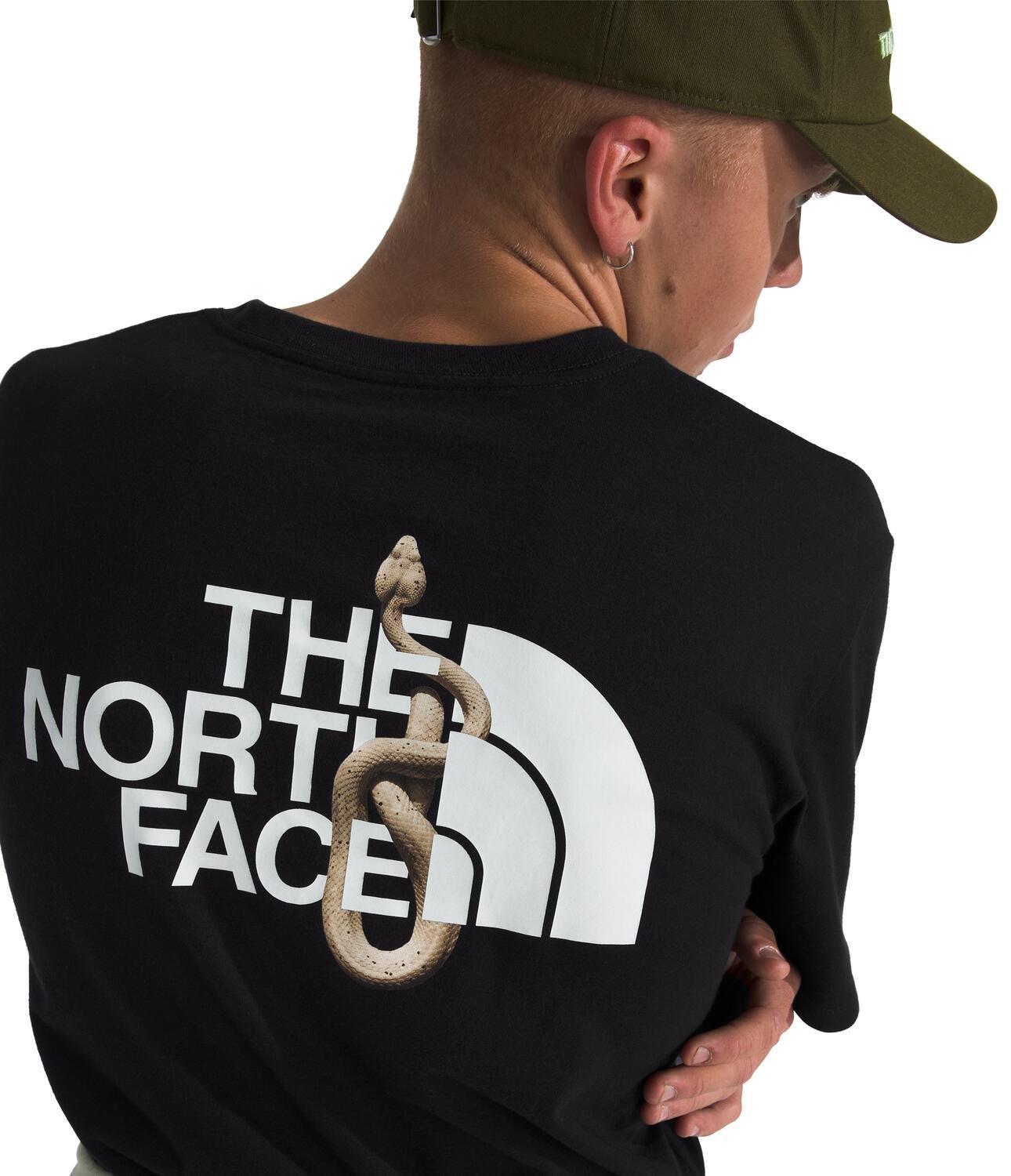 The North Face Men's Lunar New Year Snake Tee - BLACK Thumbnail View 3