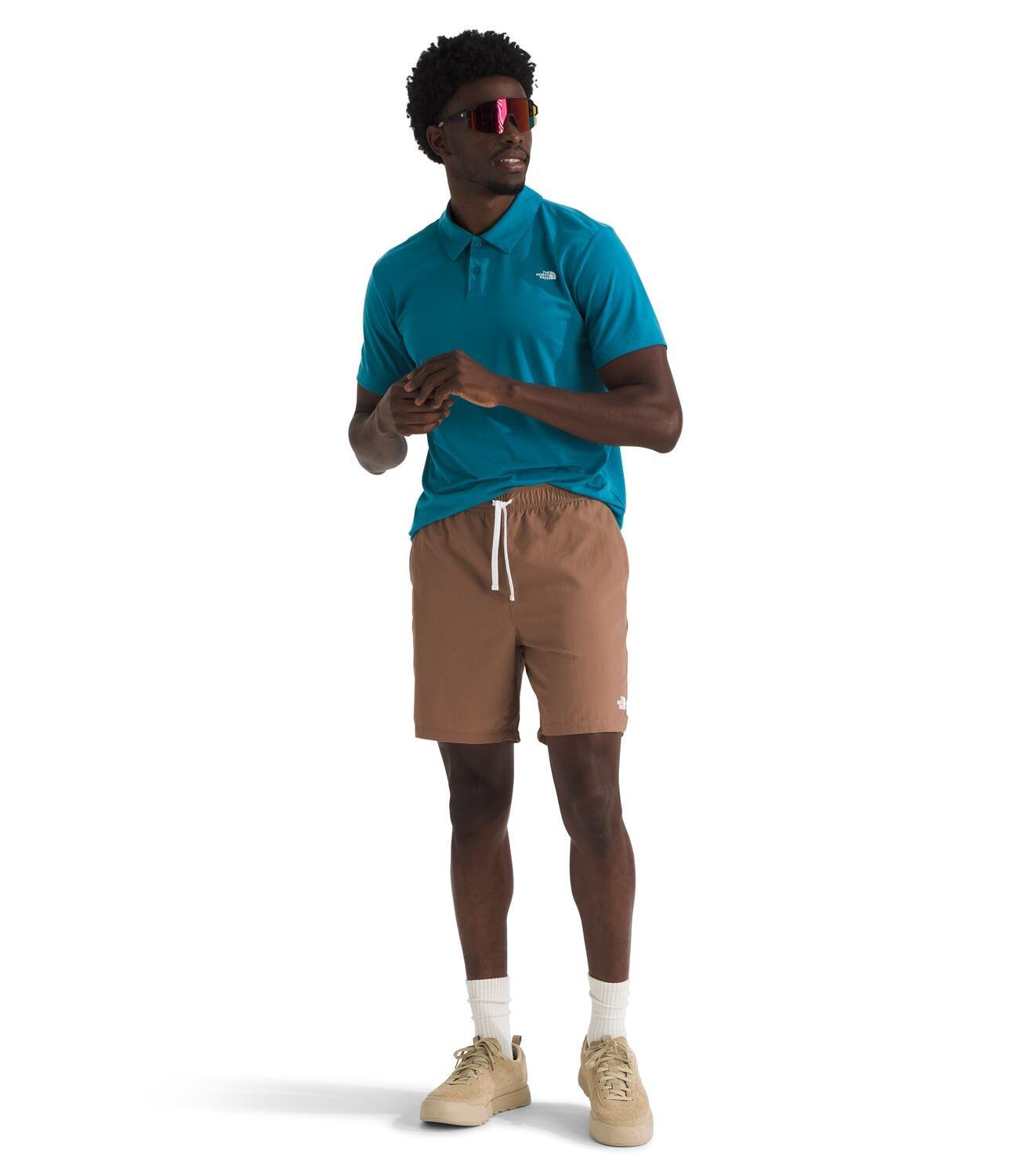 The North Face Men's Action Woven Shorts - BROWN Thumbnail View 4