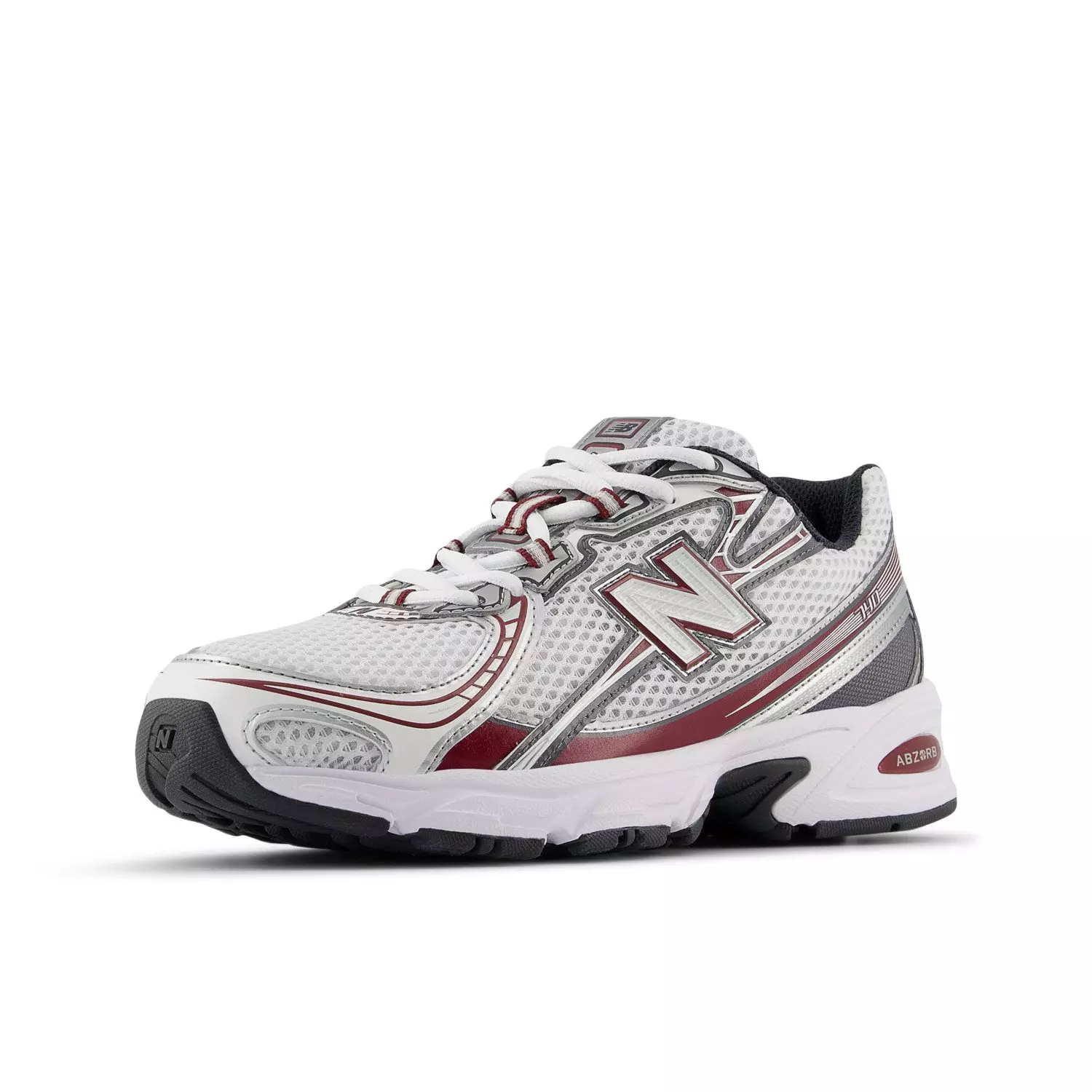 New Balance 740 "Mercury Red/White/Castlerock" Unisex Shoe - WHITE/RED/GREY