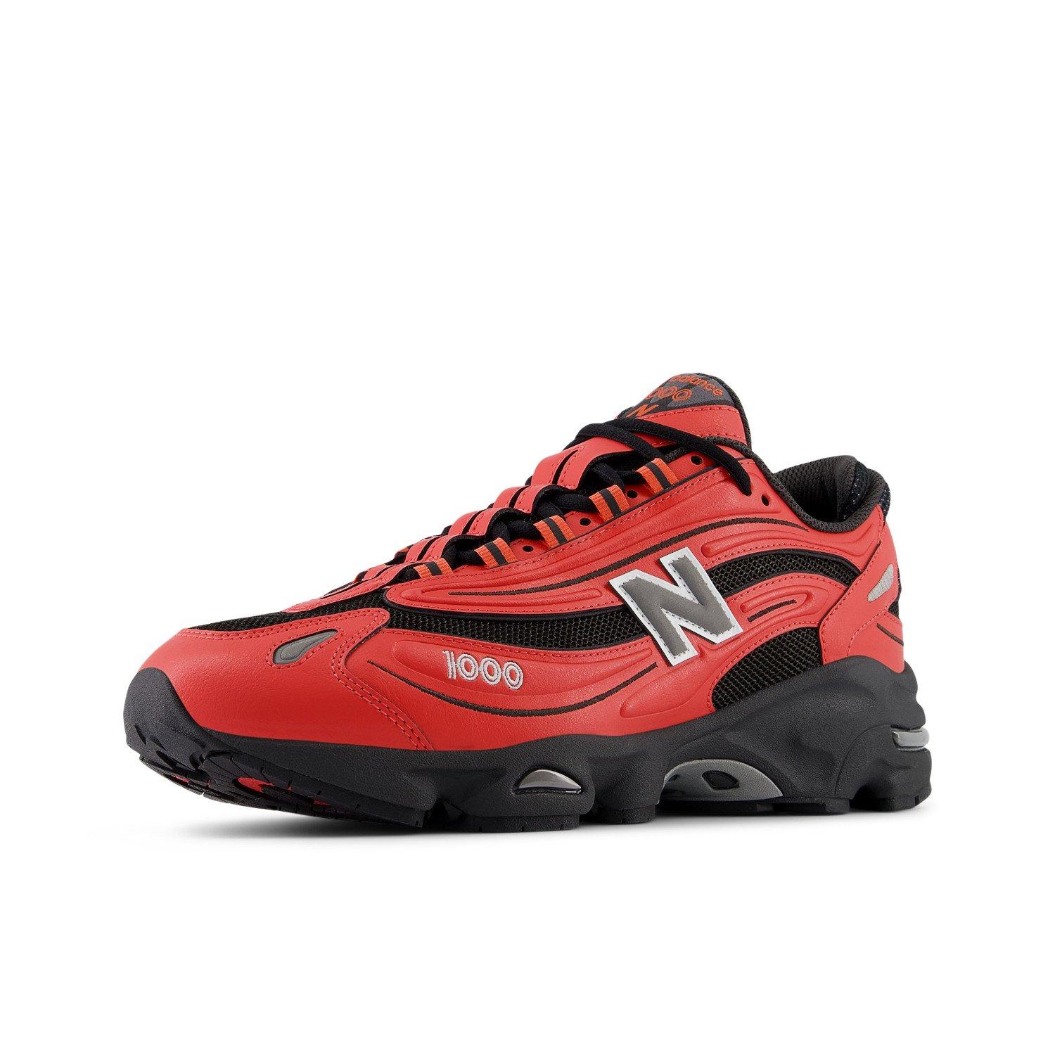 New Balance 1000 Unisex Shoe Red/Black | Hibbett