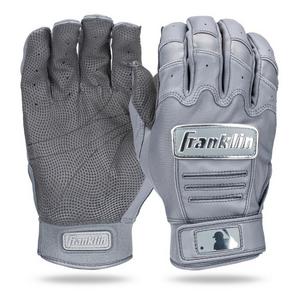Franklin MLB CFX Pro Chrome Baseball Batting Gloves - Grey