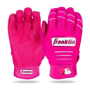 Franklin MLB CFX Pro HI-Lite Baseball Batting Gloves - Pink