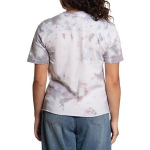 Affliction Women's Velvet Sky Snake & Skull Tee - Grey Wash