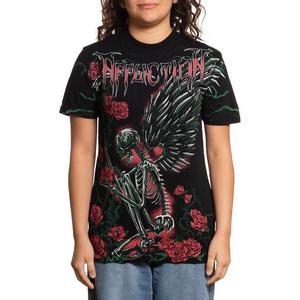 Affliction Women's Morning Epilogue Skelton Tee - Black