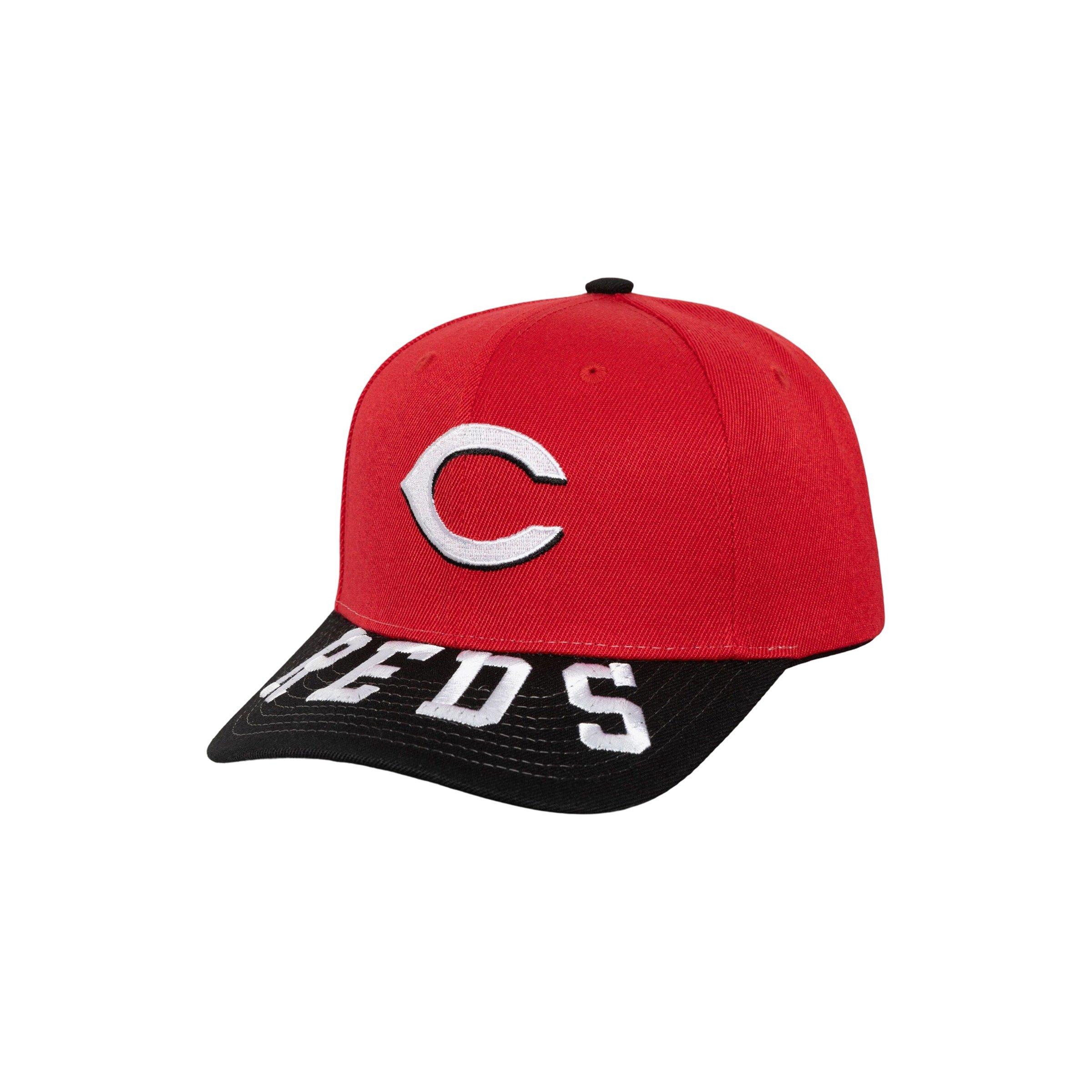 Mitchell & Ness Cincinnati Reds Underarch Pro Snapback-Red/Black - RED/BLACK