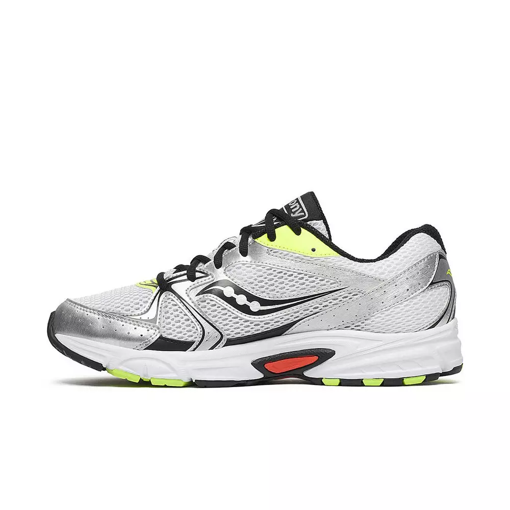 Saucony Ride Millennium "White/Metallic Silver/Black" Unisex Shoe