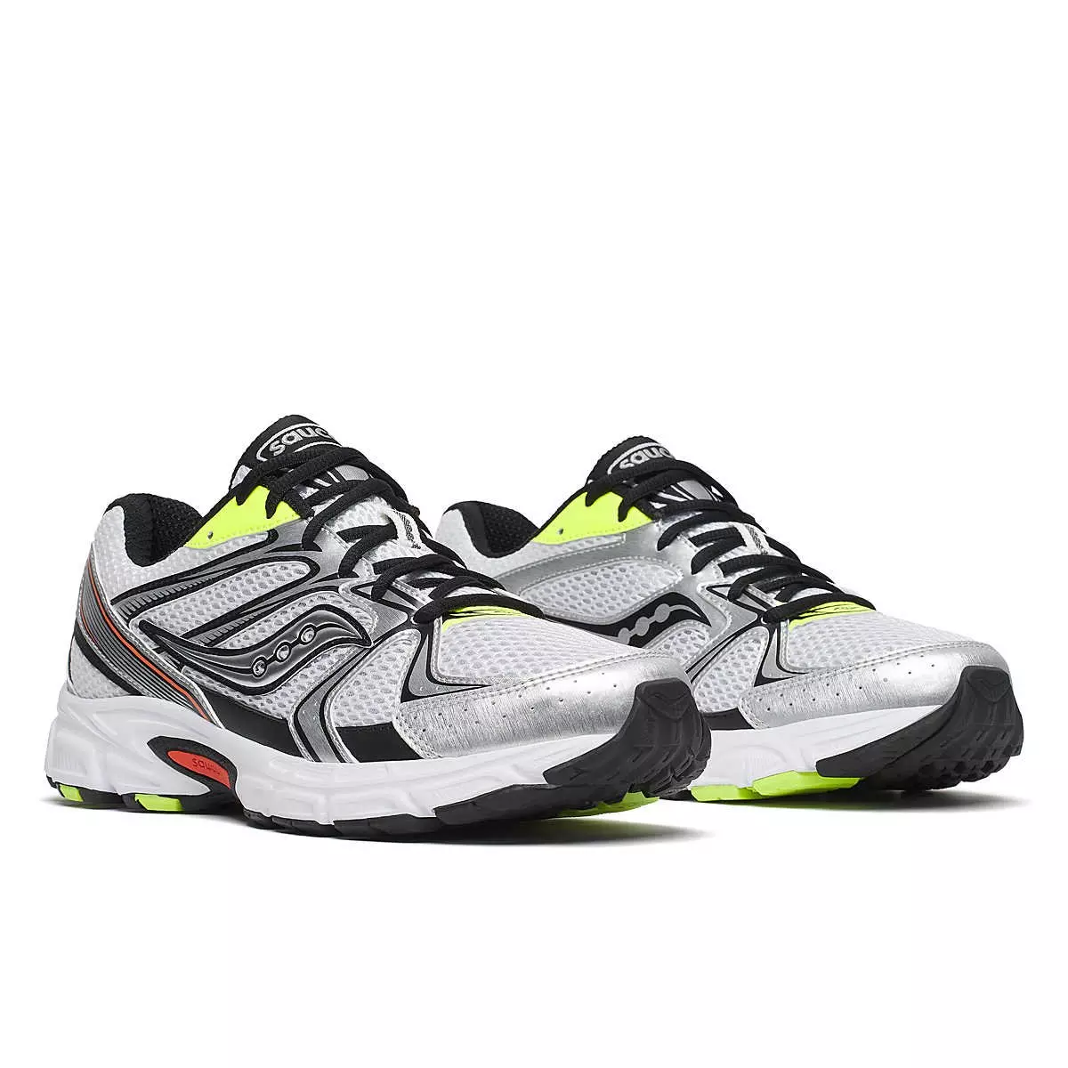 Saucony Ride Millennium "White/Metallic Silver/Black" Unisex Shoe