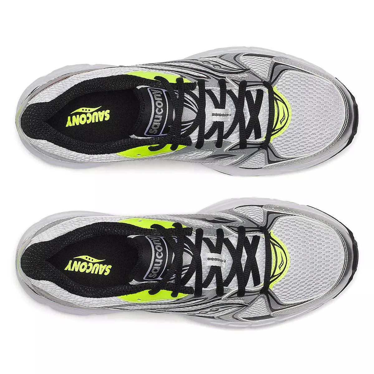 Saucony Ride Millennium "White/Metallic Silver/Black" Unisex Shoe