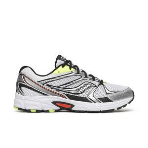Saucony Ride Millennium "White/Metallic Silver/Black" Unisex Shoe