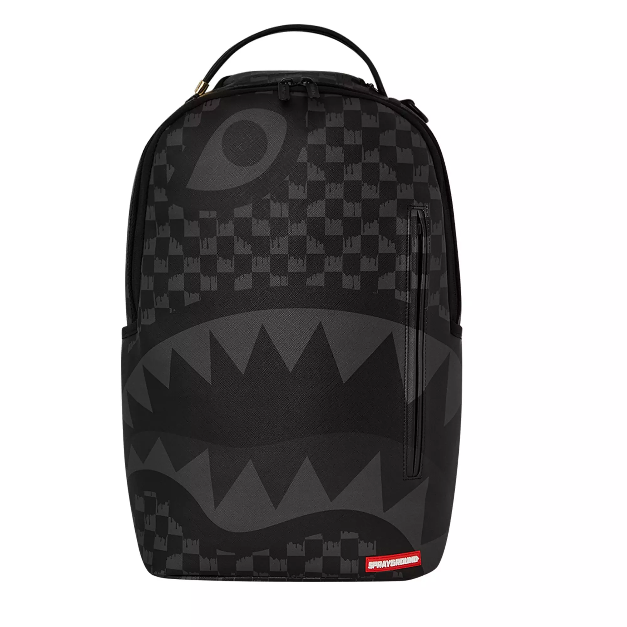 Sprayground Hangover Drip Check Backpack - BLACK