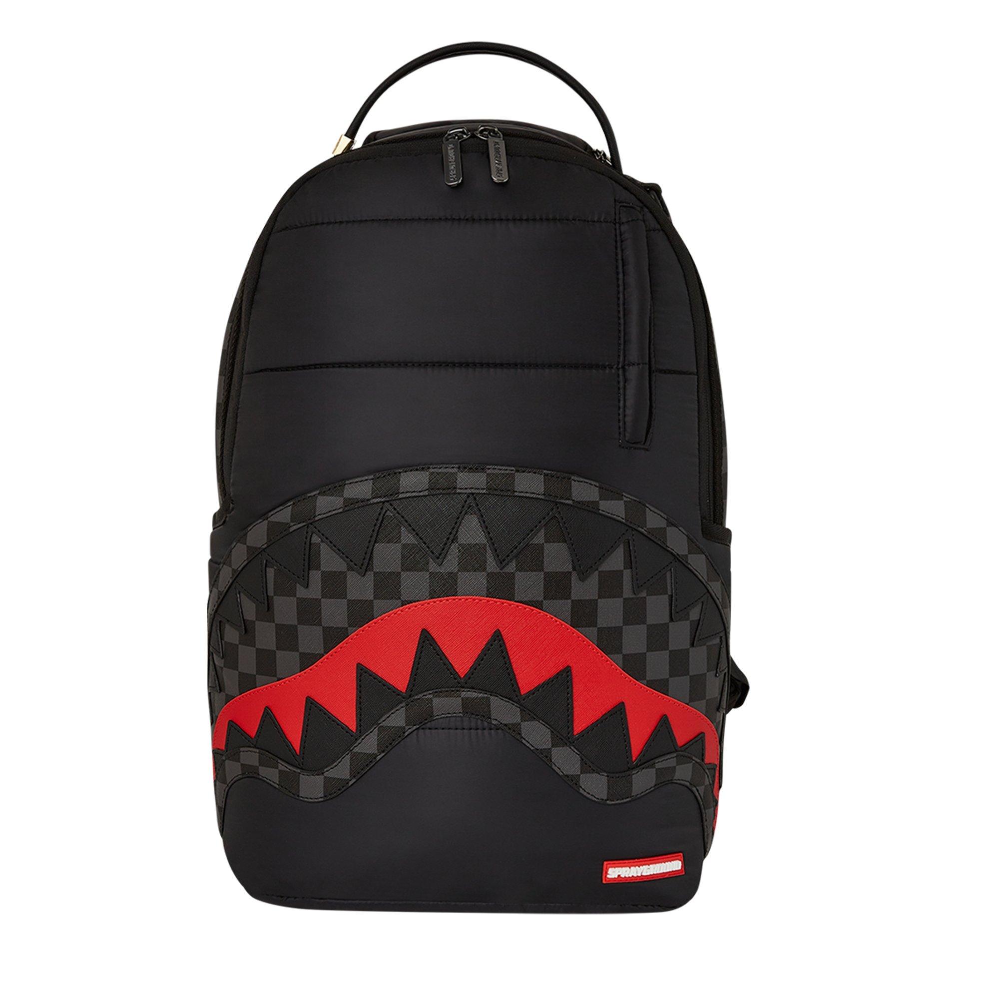 Sprayground Puffer Check Backpack