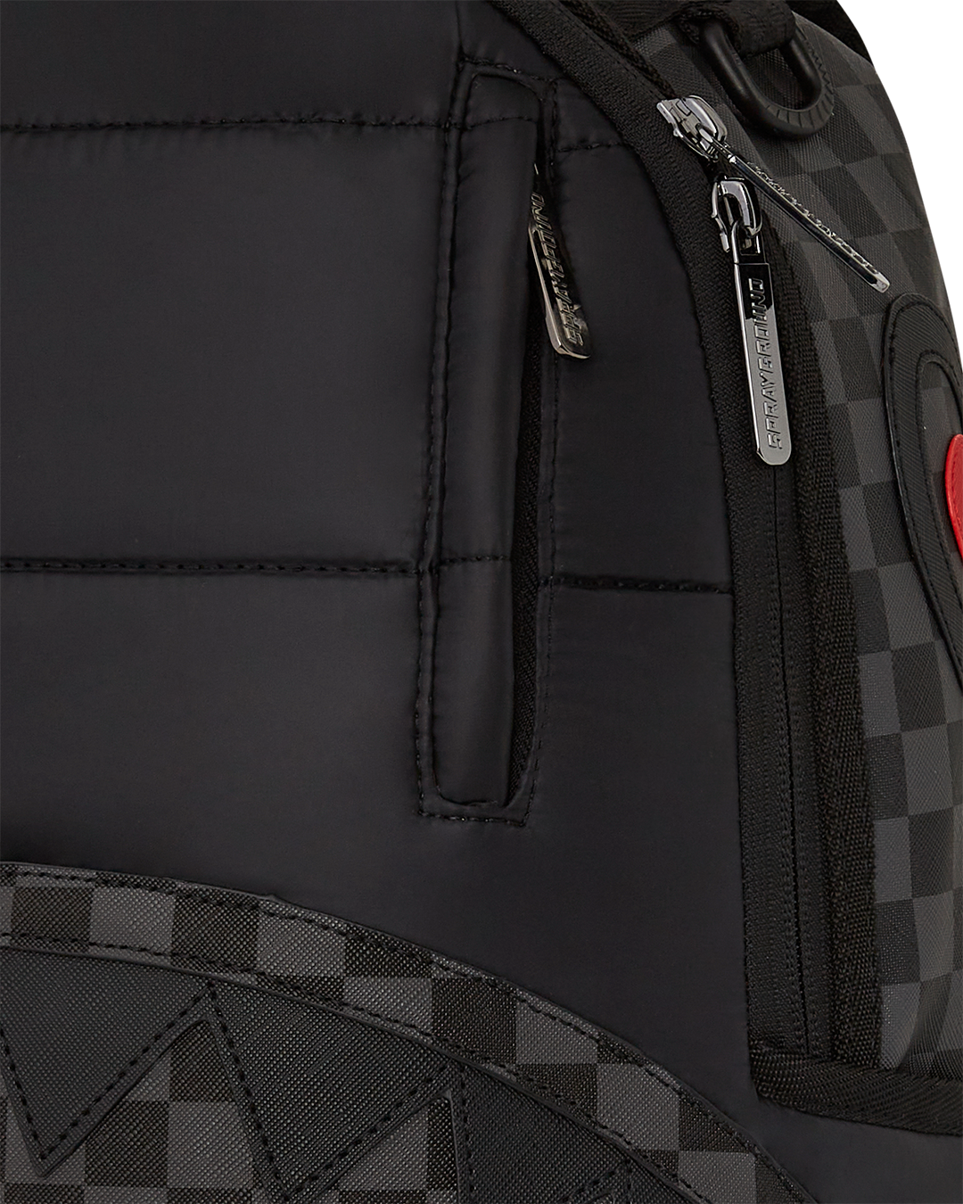 Sprayground Puffer Check Backpack