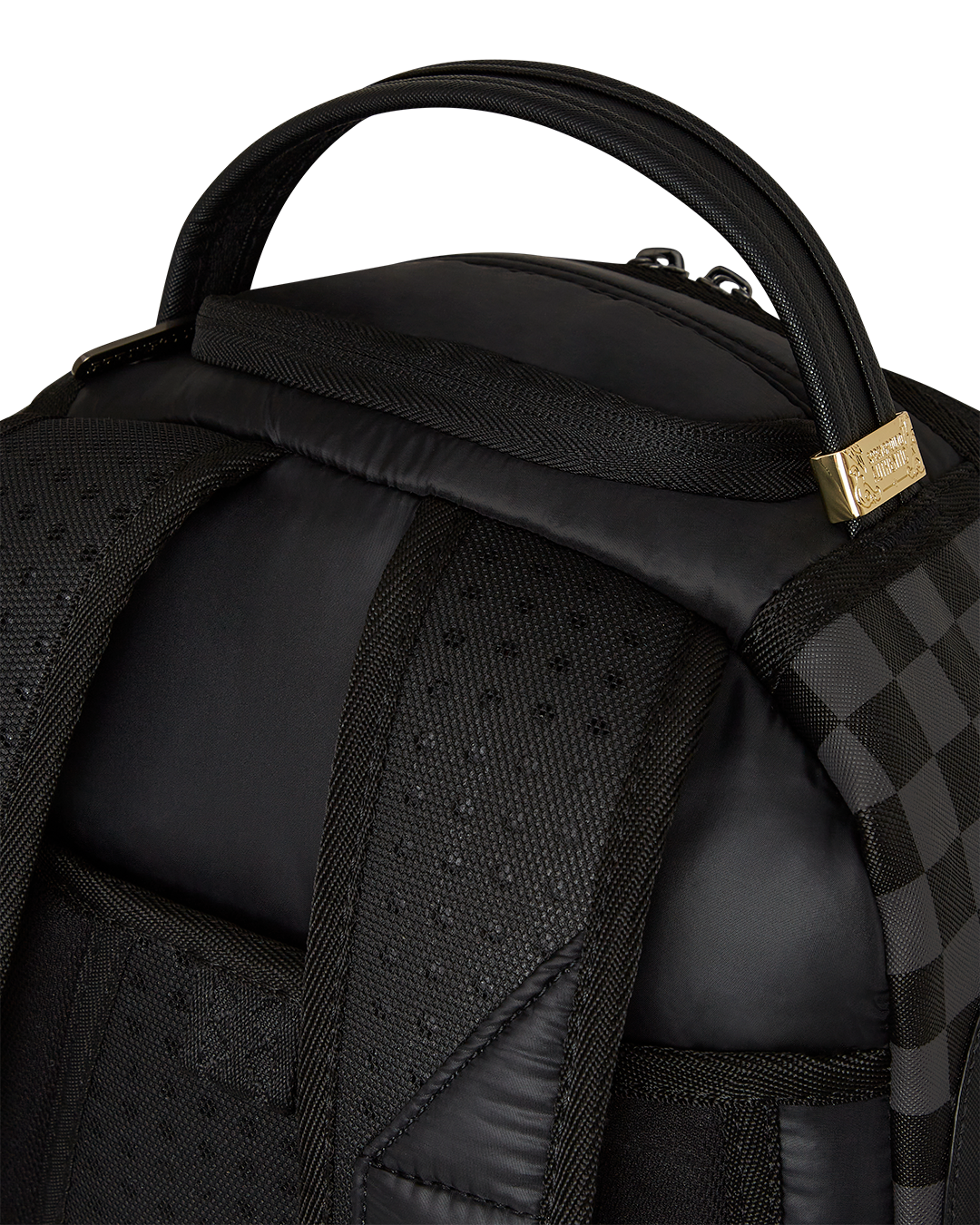 Sprayground Puffer Check Backpack