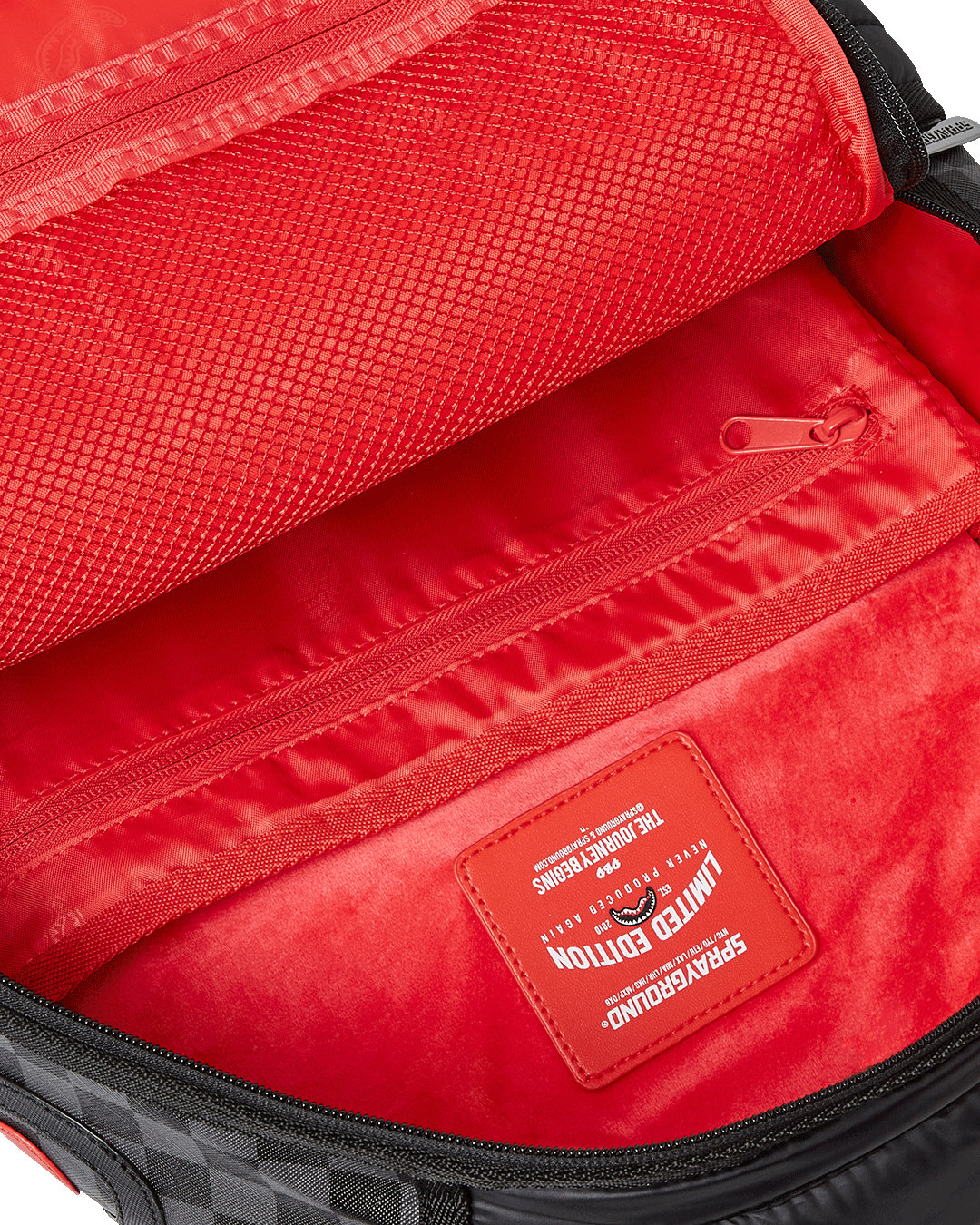 Sprayground Puffer Check Backpack