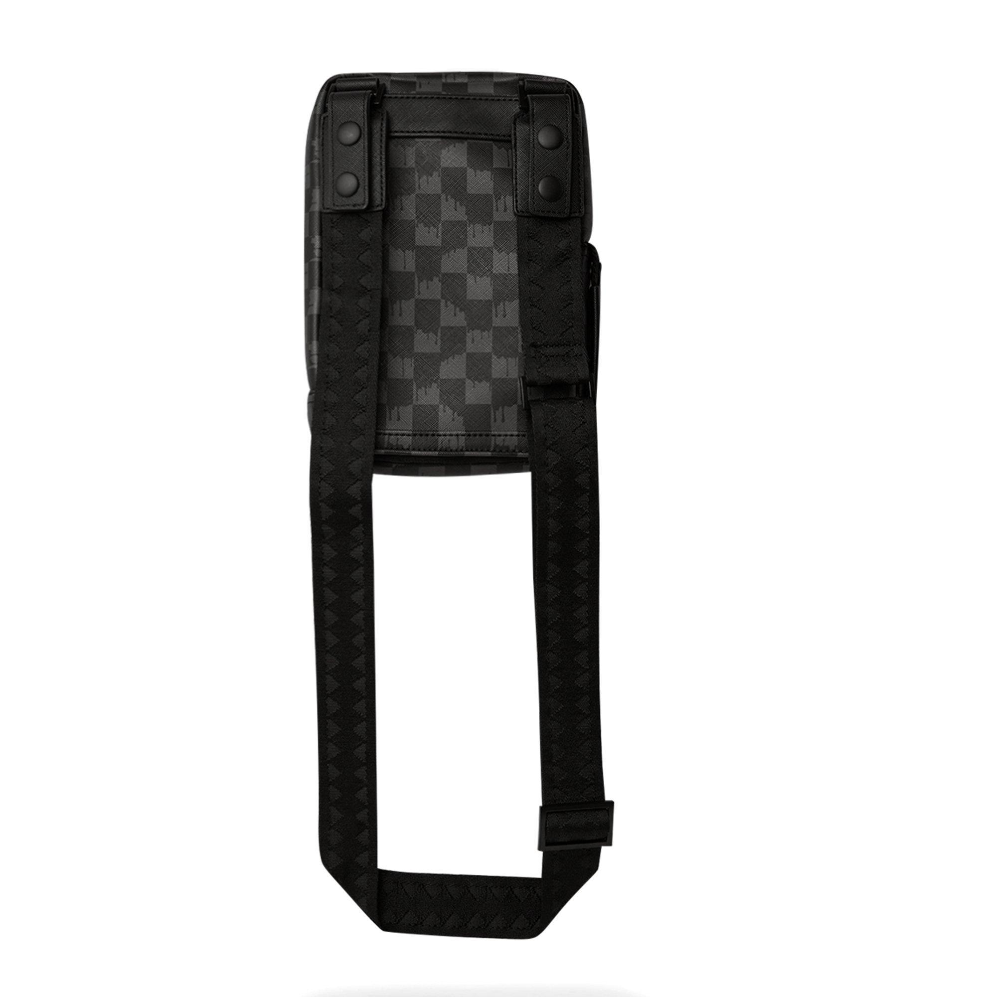 Sprayground Hangover Drip Check Sling Bag