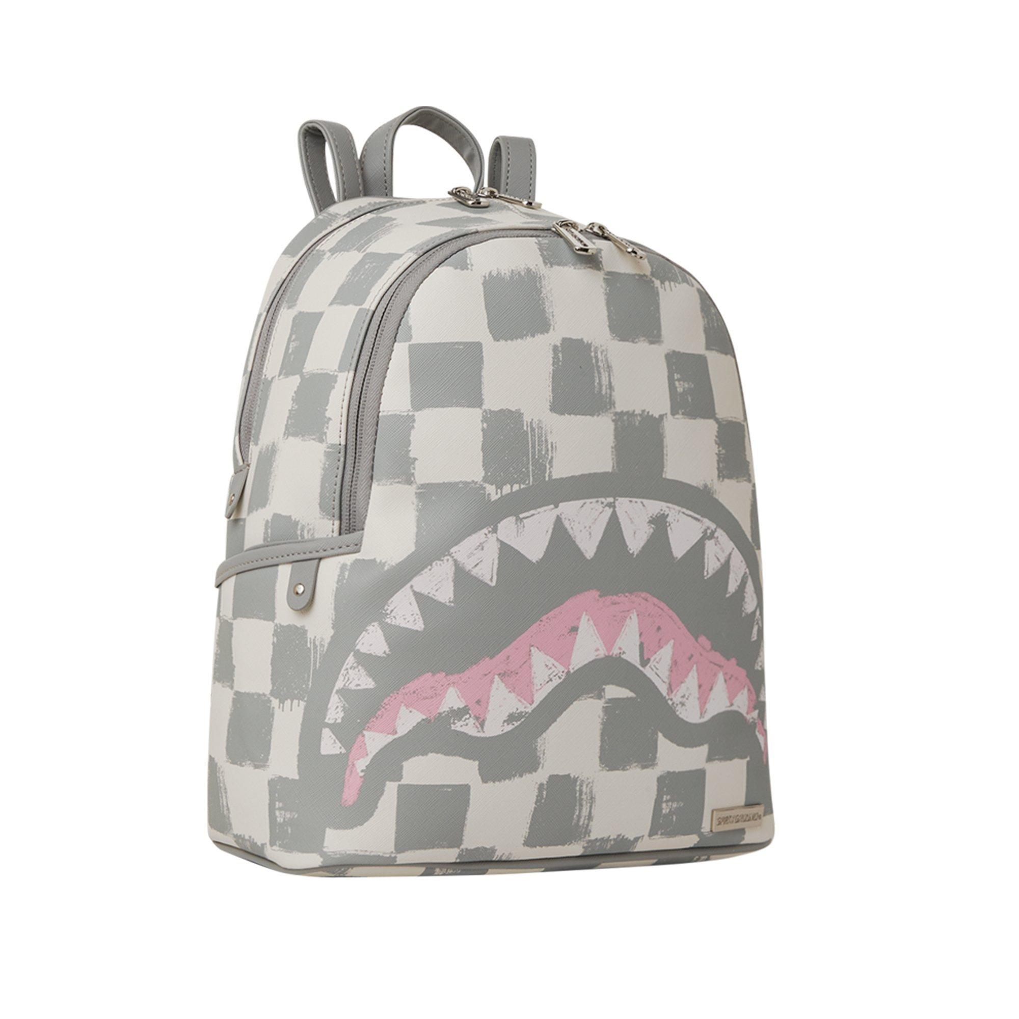 Sprayground Vanquish Mini Backpack - WHITE Thumbnail View 3