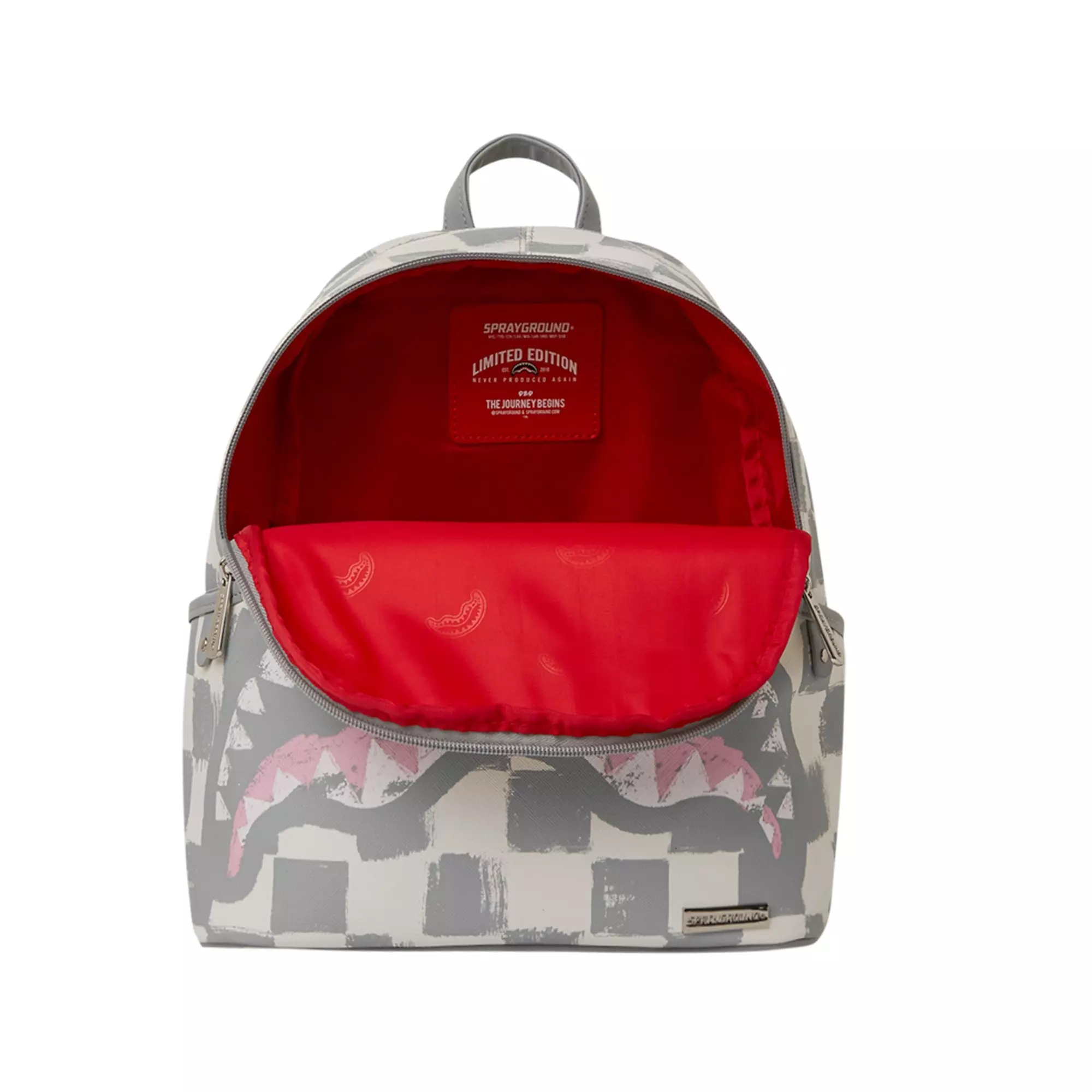 Sprayground Vanquish Mini Backpack - WHITE