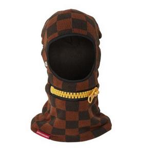Sprayground Gold Zipper Ski Mask