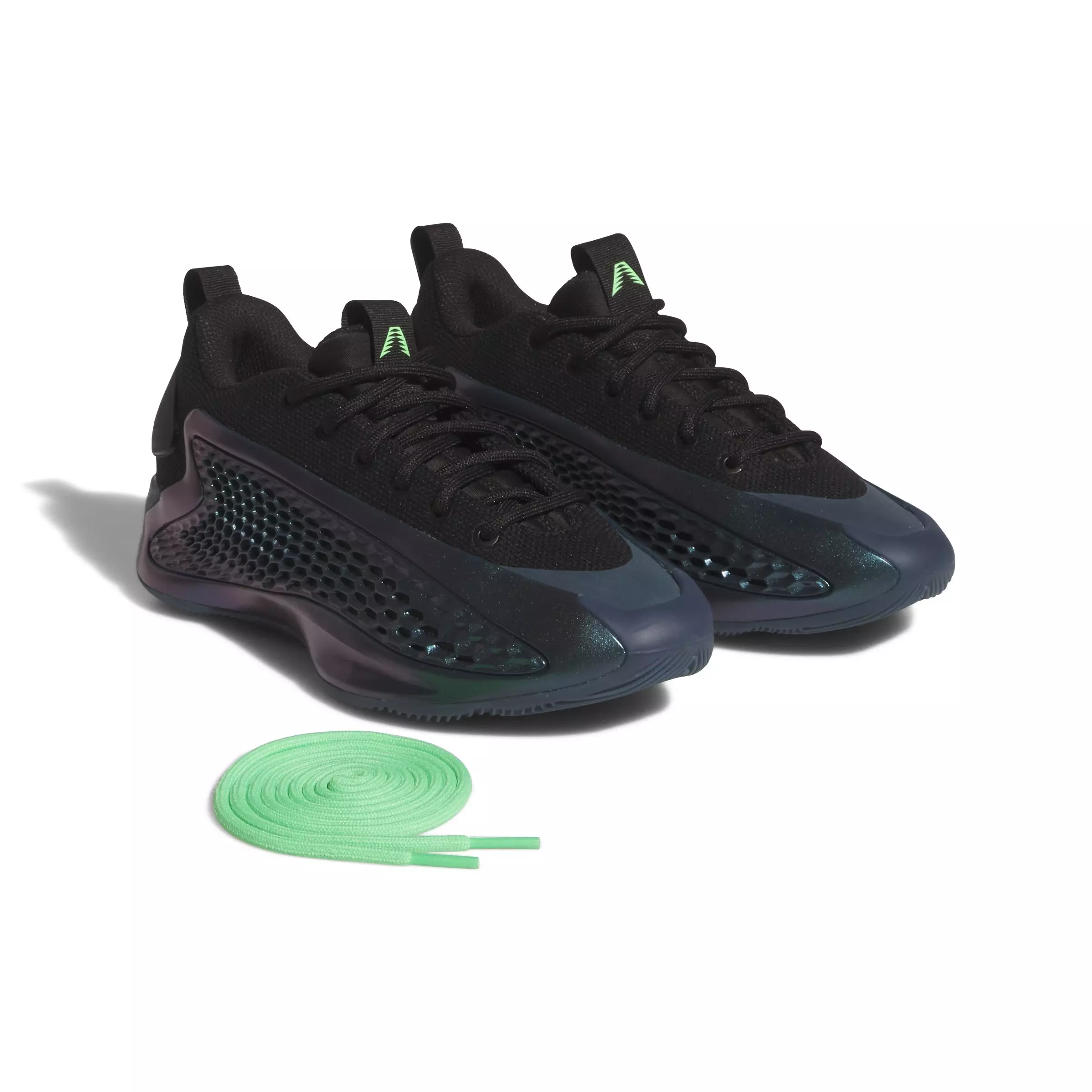 adidas Anthony Edwards 1 "Arctic Night" Grade School Kids' Basketball Shoe - TURQUOISE/ARTIC NIGHT/BLACK