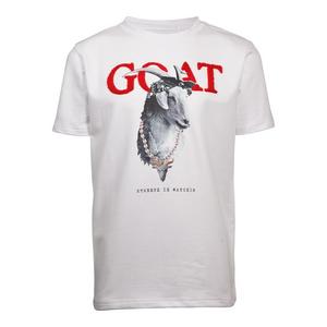Streetz Iz Watchin Big Boys' Goat Tee - White/Red