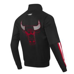 Pro Standard Men's Chicago Bulls Retro 3 Black Cement Track Jacket-Black