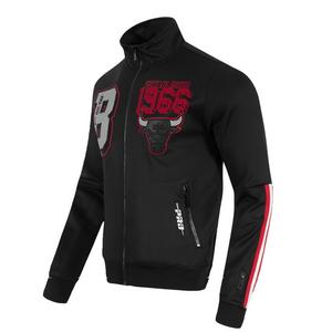 Pro Standard Men's Chicago Bulls Retro 3 Black Cement Track Jacket-Black