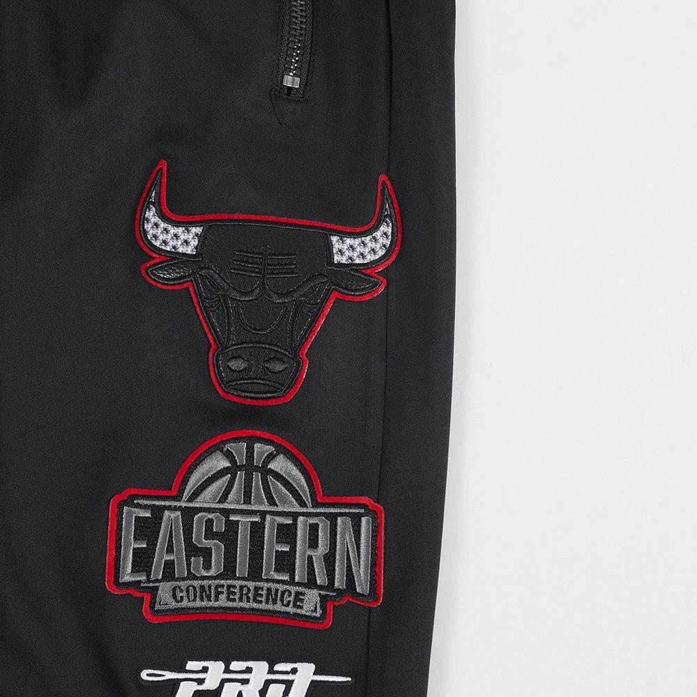 Pro Standard Men's Chicago Bulls Retro 3 Black Cement Track Pants-Black - BLACK Thumbnail View 5