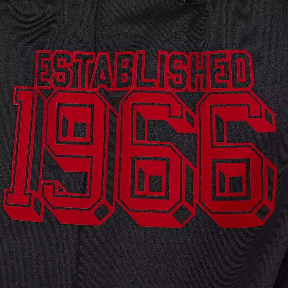 Pro Standard Men's Chicago Bulls Retro 3 Black Cement Track Pants-Black - BLACK