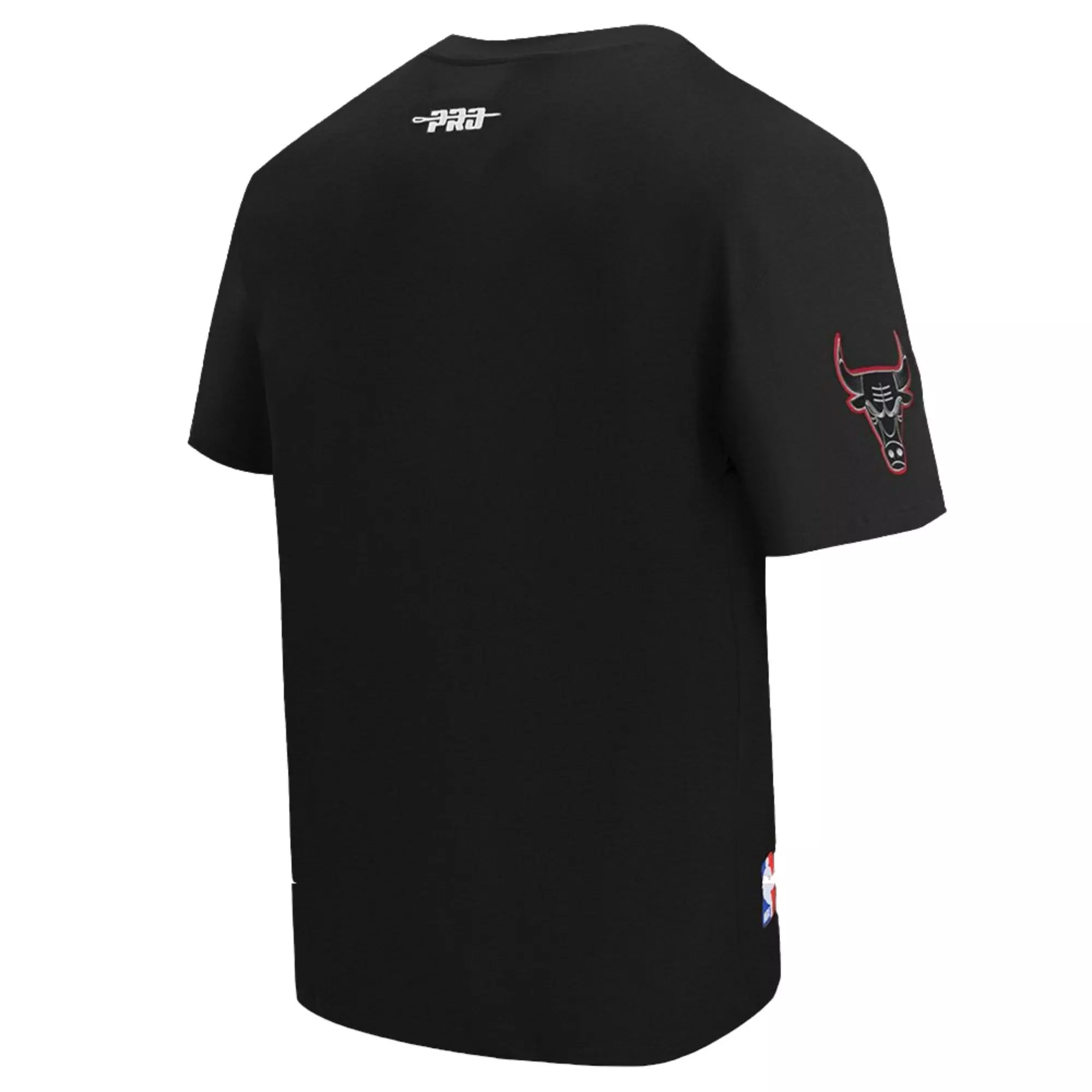 Pro Standard Men's Chicago Bulls Retro 3 Black Cement Short Sleeve Tee-Black - BLACK