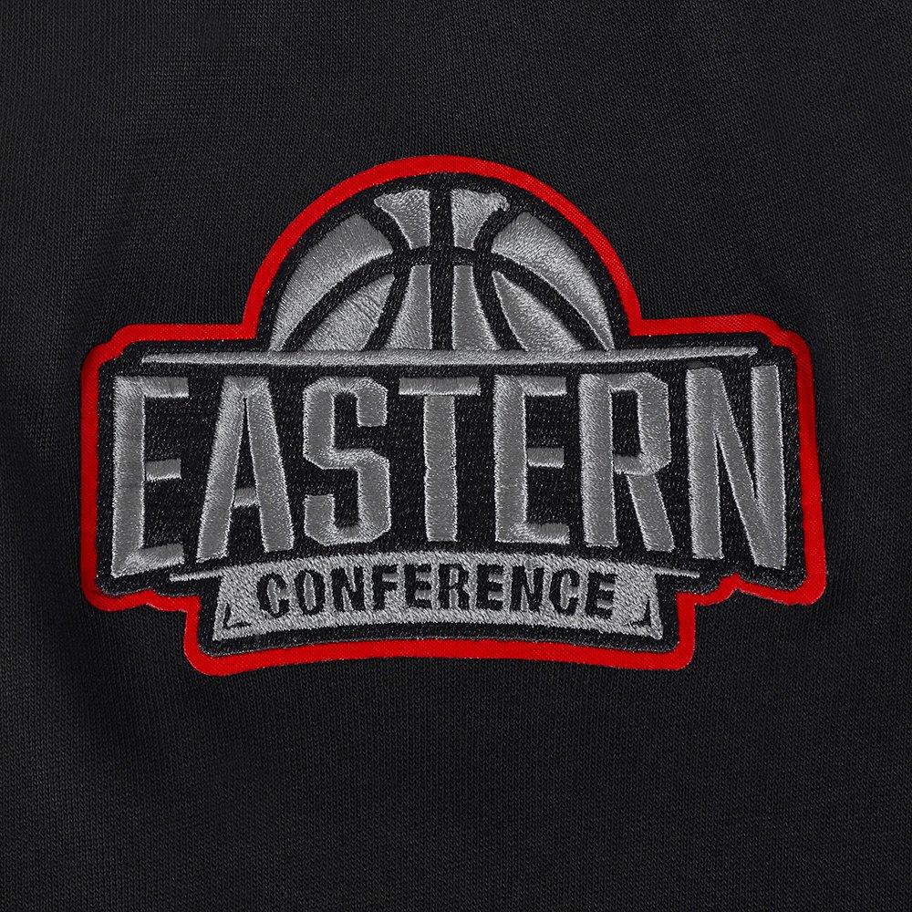 Pro Standard Men's Chicago Bulls Retro 3 Black Cement Hoodie-Black - BLACK Thumbnail View 5