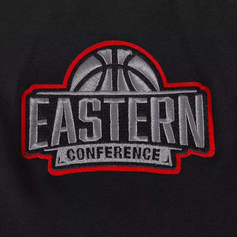 Pro Standard Men's Chicago Bulls Retro 3 Black Cement Hoodie-Black - BLACK