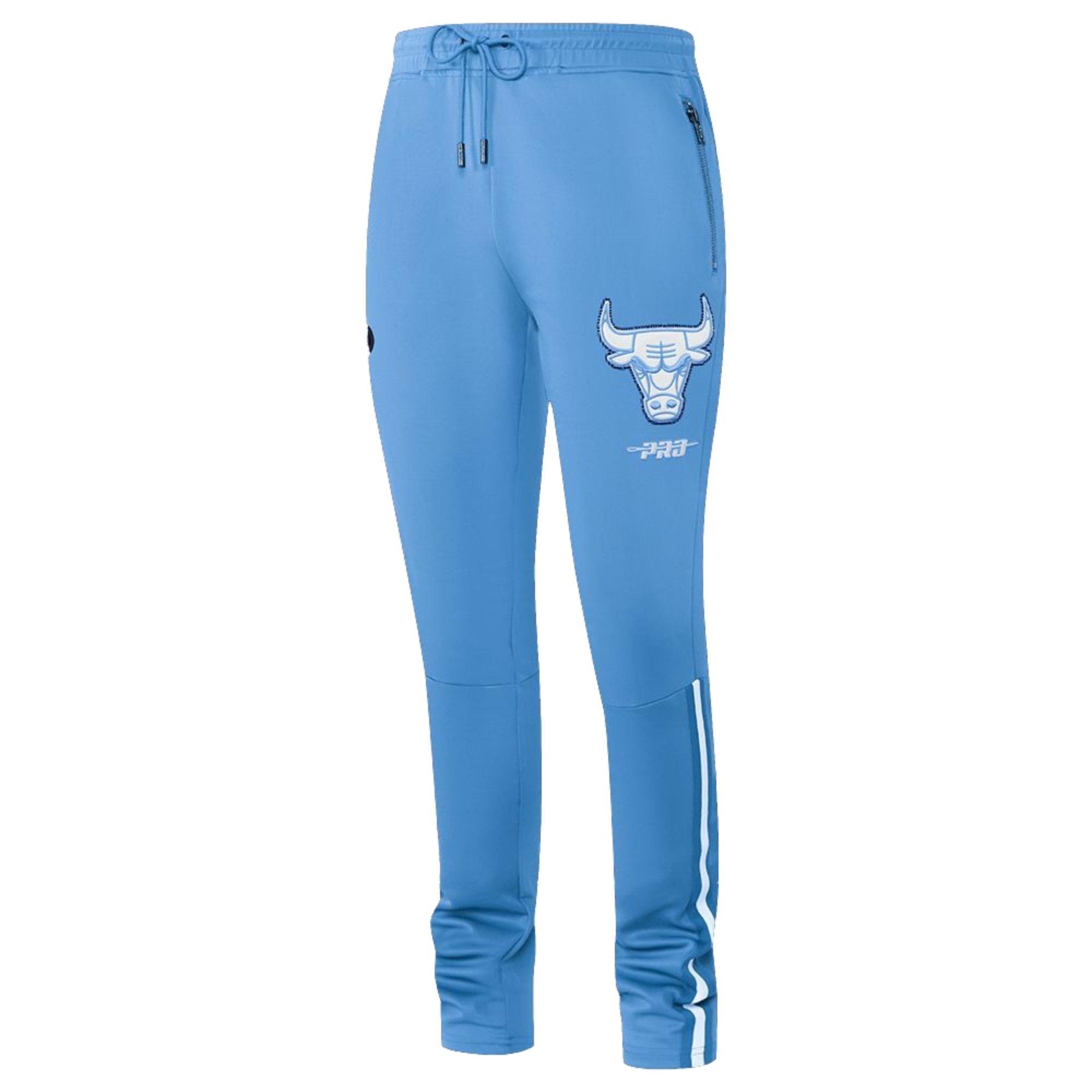Pro Standard Men's Chicago Bulls Legend Blue Track Pant-Blue - BLUE Thumbnail View 1