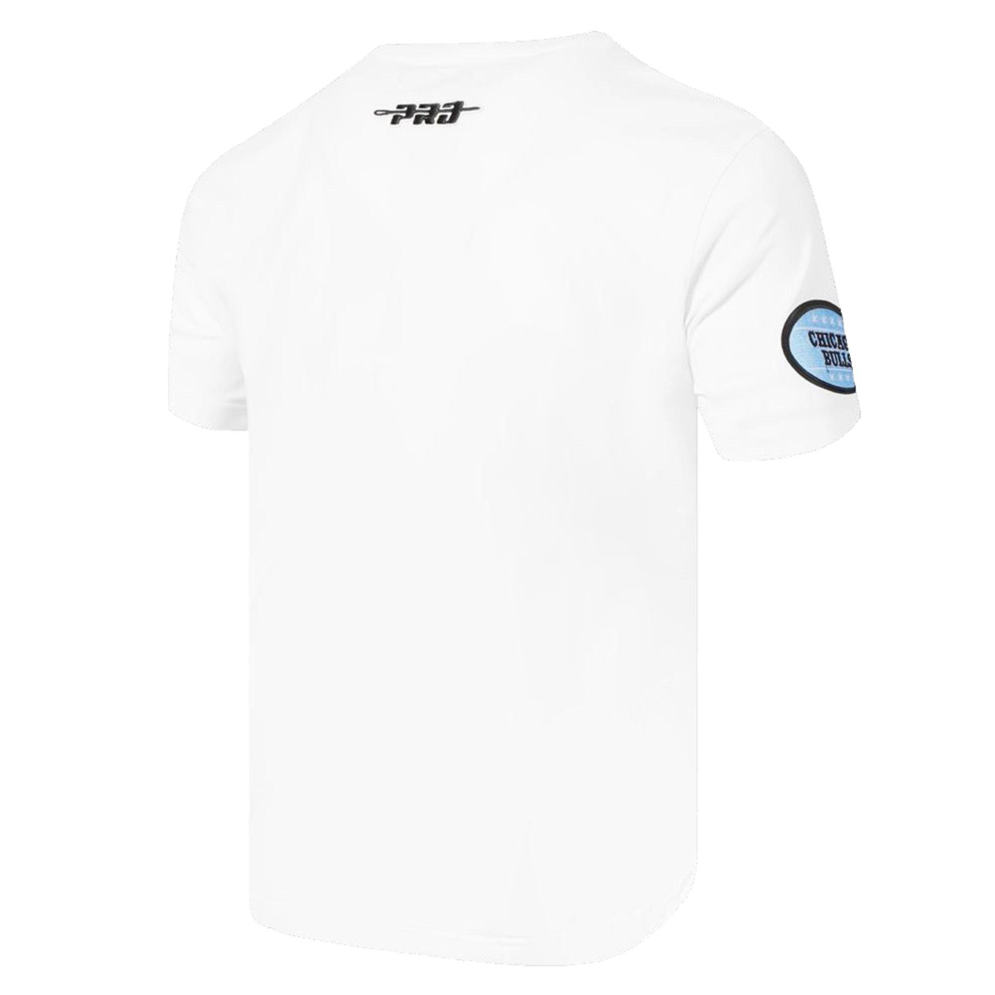 Pro Standard Men's Chicago Bulls Legend Blue Tee-White - WHITE Thumbnail View 2