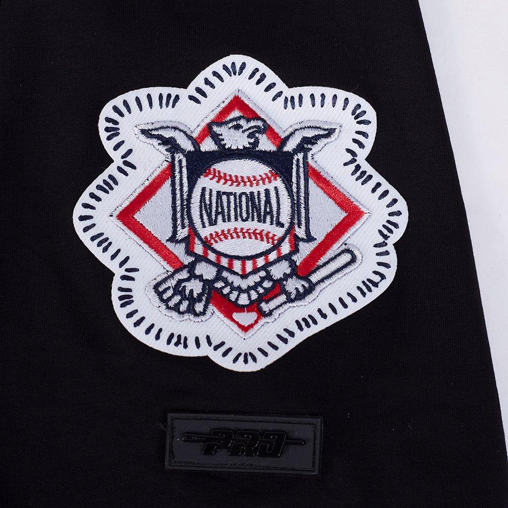 Pro Standard Men's Los Angeles Dodgers Pick Stitch Short Sleeve Tee-Black - BLACK Thumbnail View 6