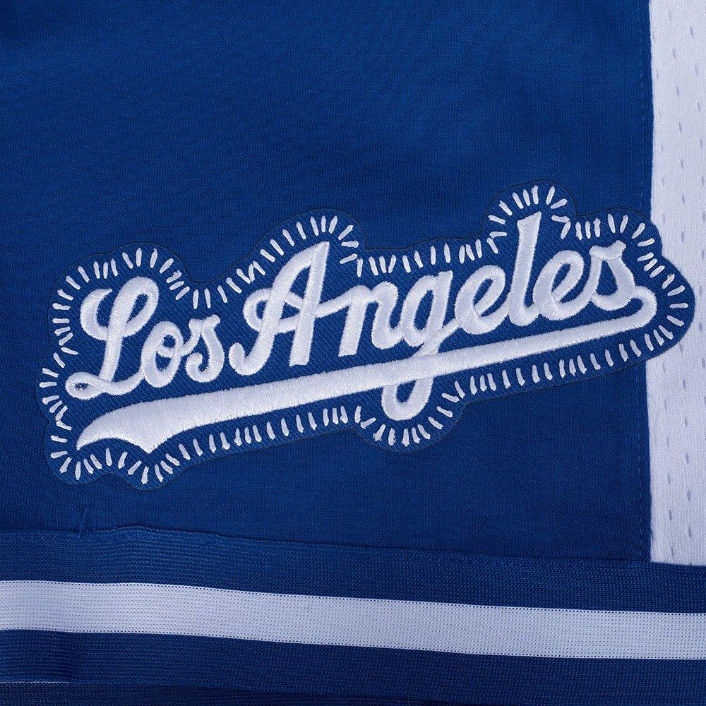 Men's Pro Standard Los Angeles Dodgers Pick Stitch Shorts-Black