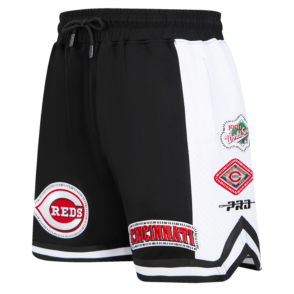 Men's Pro Standard Cincinnati Reds Pick Stitch Shorts-Red