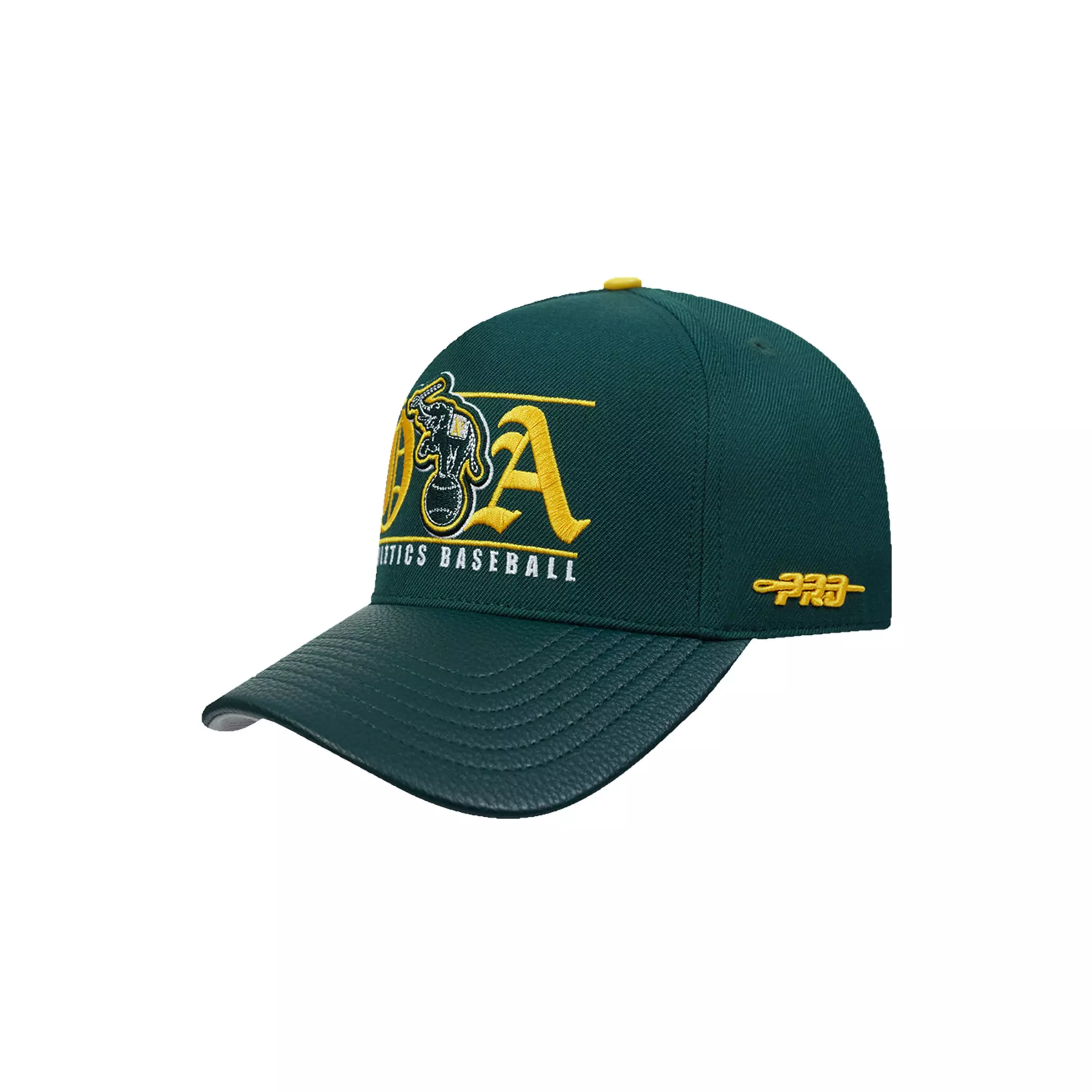 Pro Standard Oakland Athletics Loyalty Pinch Snapback Hat-Green - GREEN
