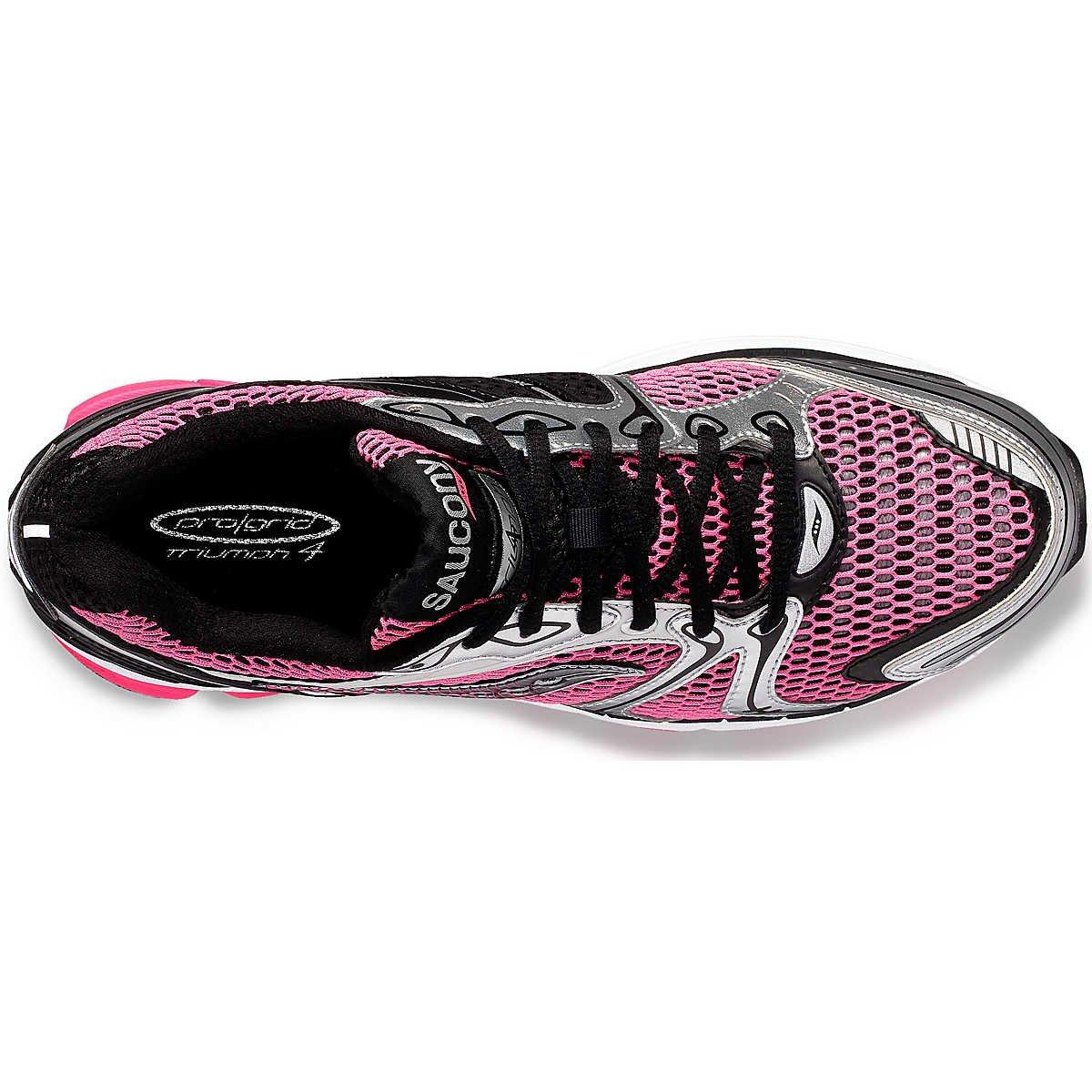 Saucony ProGrid Triumph "Pink/Silver" Unisex Shoe - PINK Thumbnail View 3