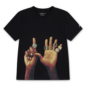 Jordan Big Boys' MVP Rings Tee - Black
