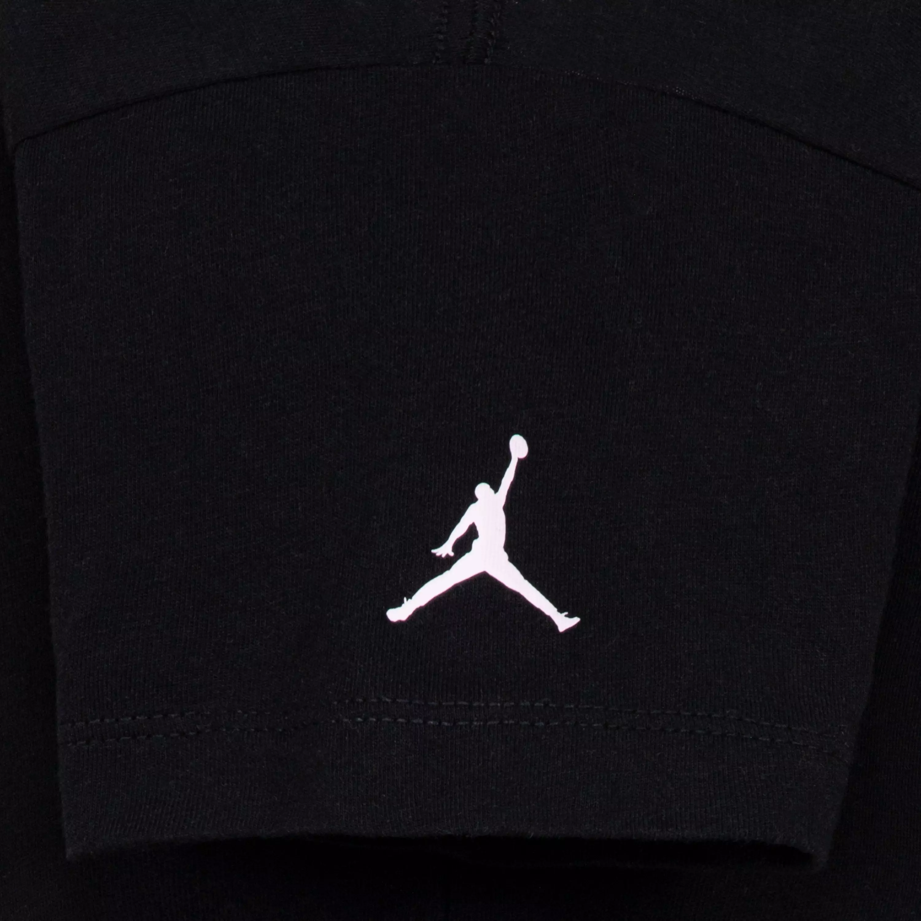 Jordan Big Girls' Oversized Graphic Tee - Black - BLACK