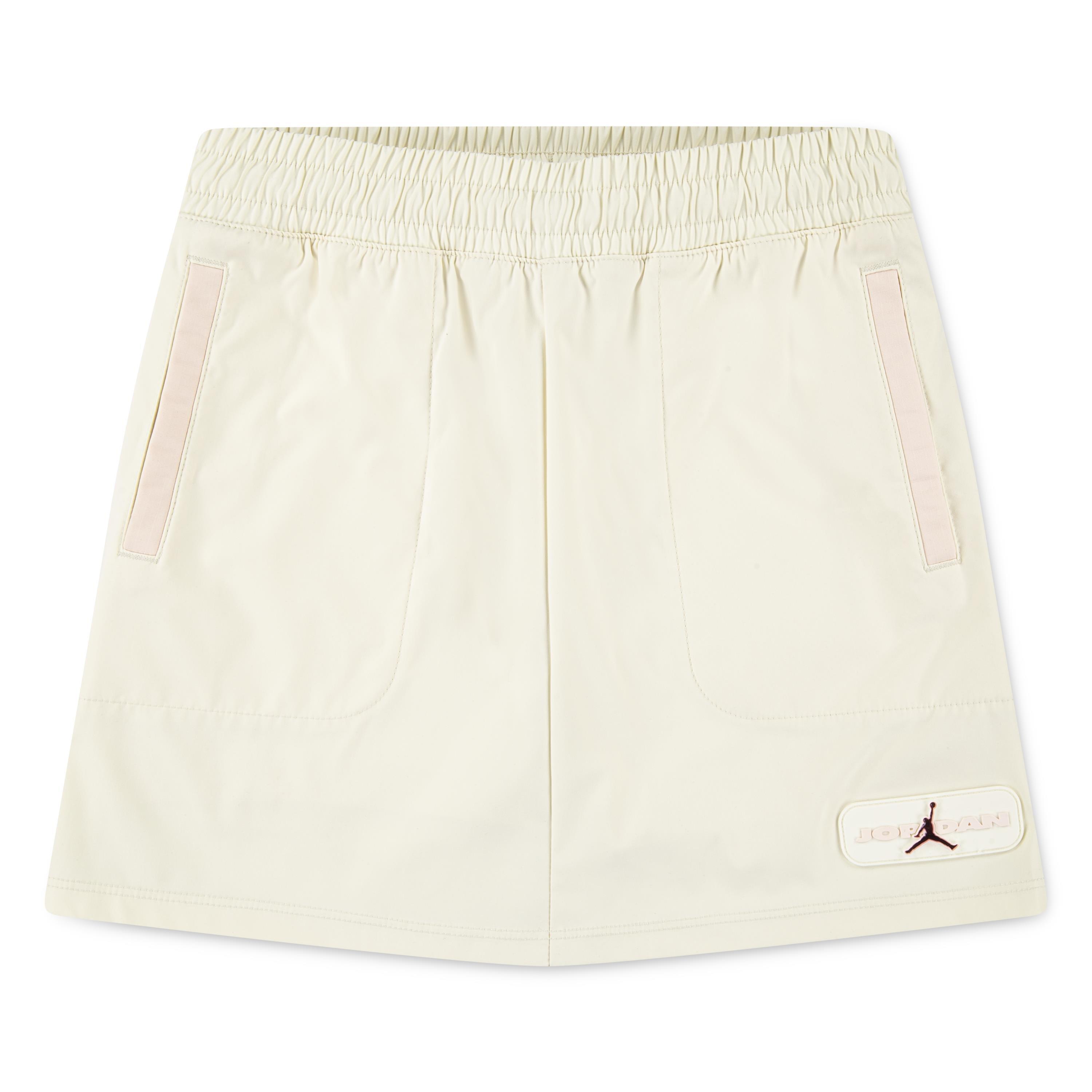 Jordan Big Girls' Crafted Utility Skort - Cream - OFF-WHITE