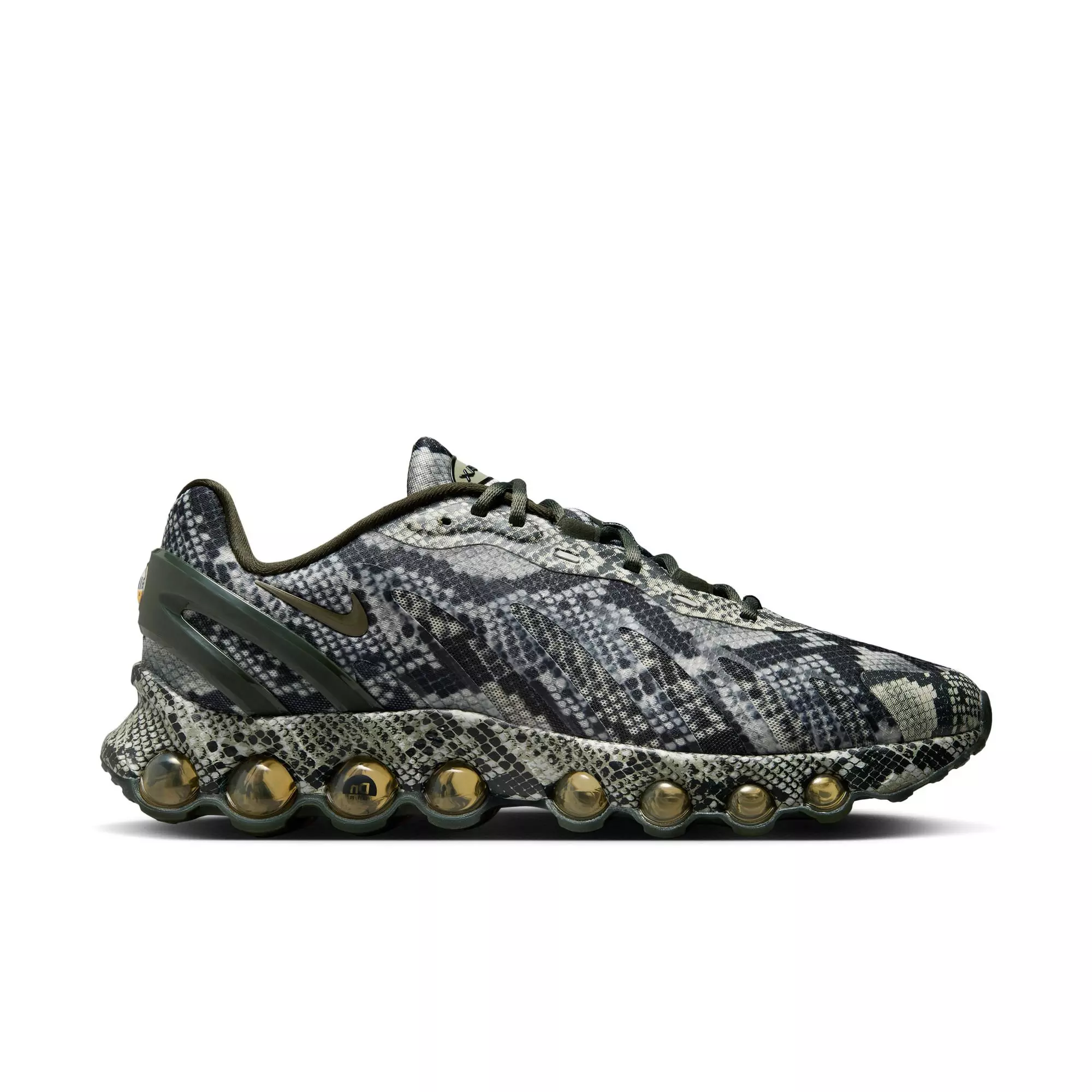 Nike Air Max Dn8 Premium Low "Snakeskin" Men's Shoe - CARGO KHAKI/BLACK